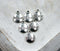 Believe Charm, 14mm x 11mm, Mixed Metal, Sold As 5 Pieces.